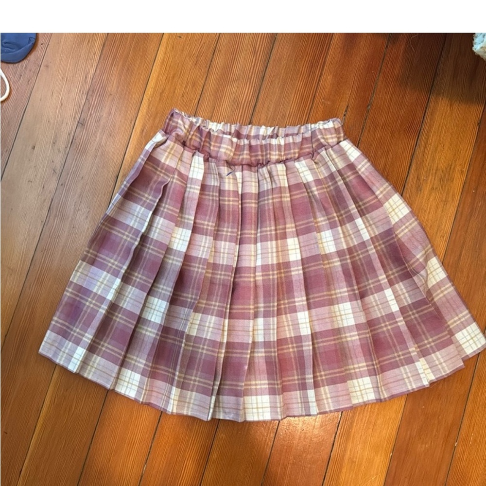 Girls Plaid Skirt